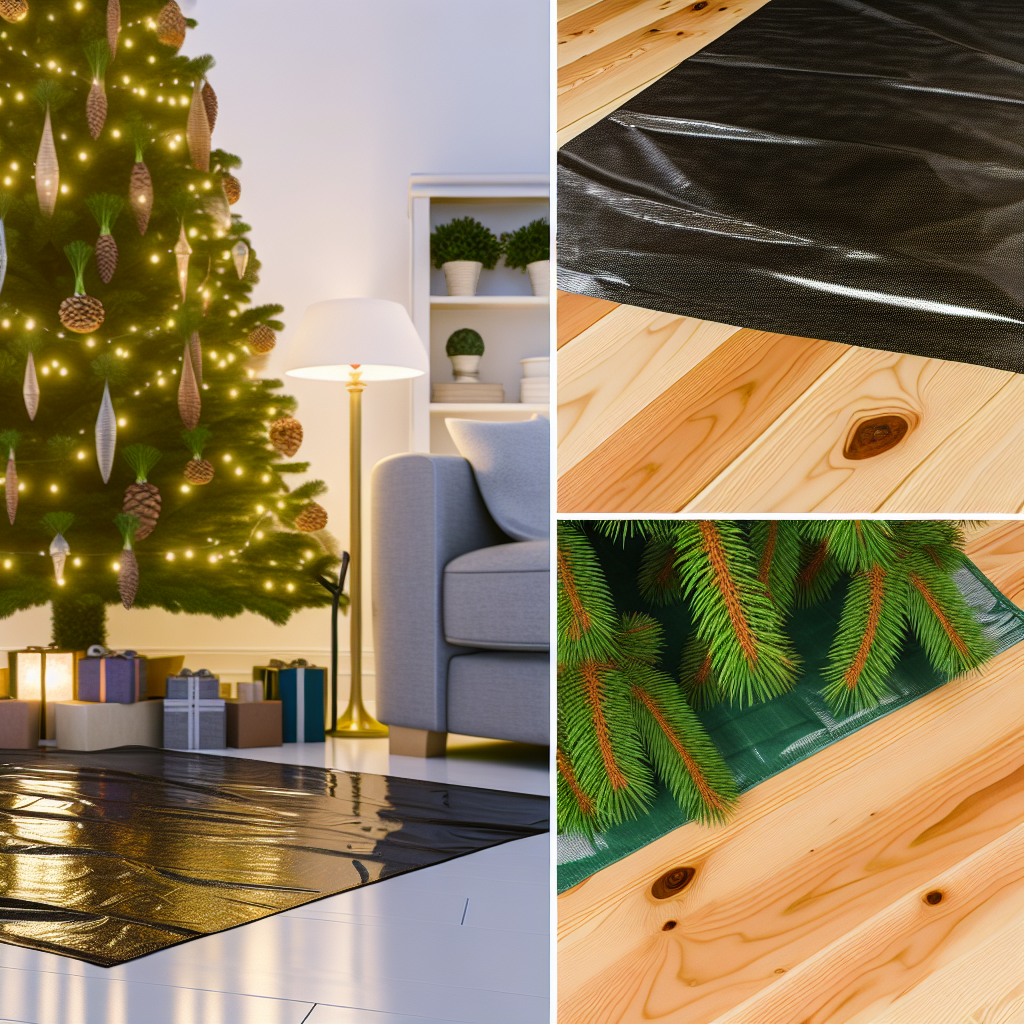 Jak zabezpieczyć podłogę przed igłami i żywicą?