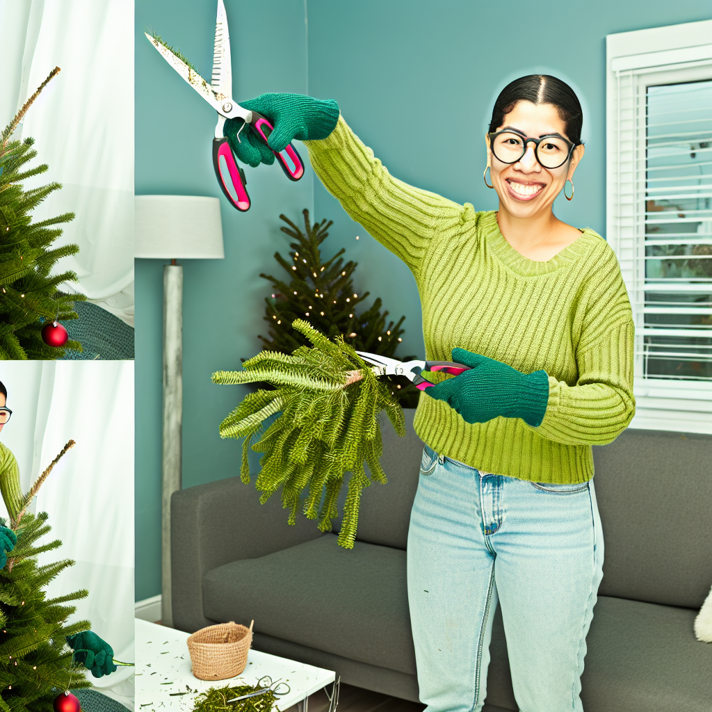 Jak przycinać choinkę, aby wyglądała perfekcyjnie?