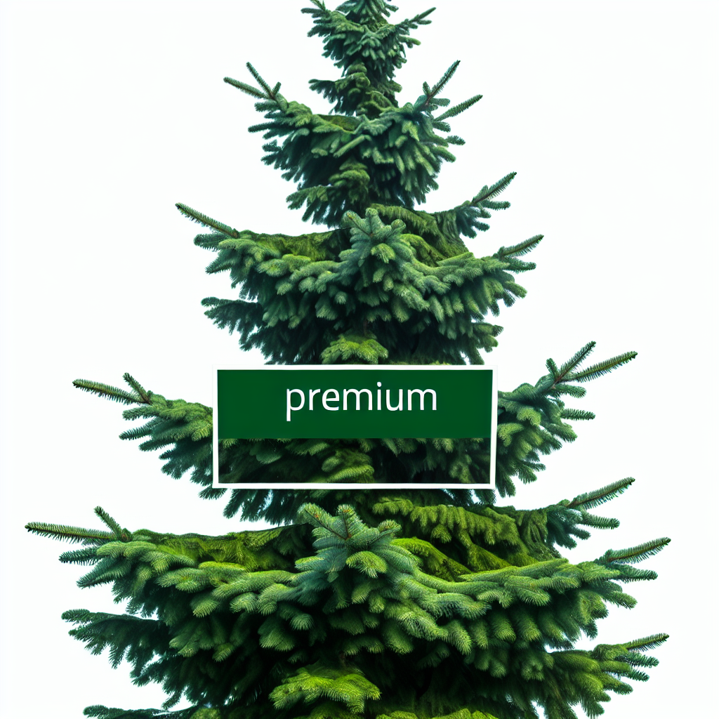 Jodła premium: gęste igły, głęboka zieleń, luksusowy efekt