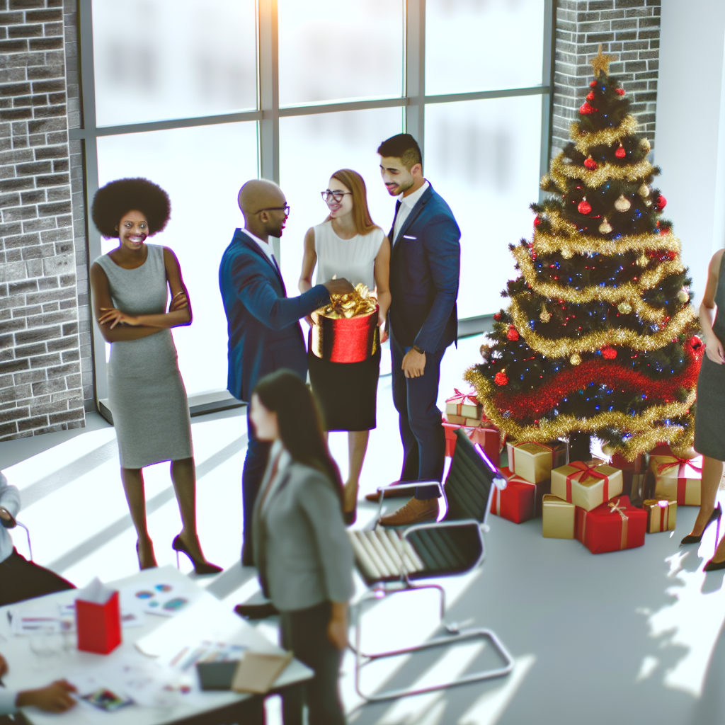 Choinka w biurze: korzyści dla zespołu i klientów