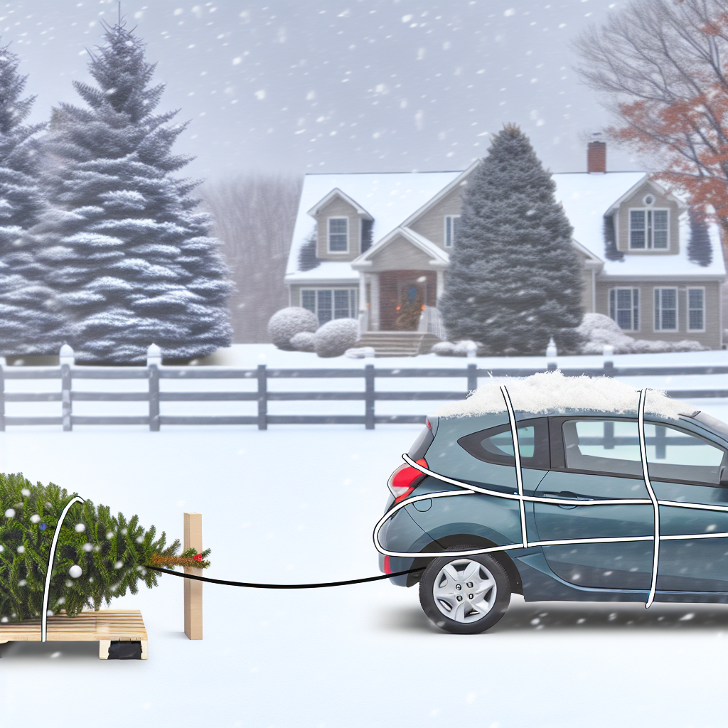 Jak przewozić choinkę samochodem bez bałaganu?