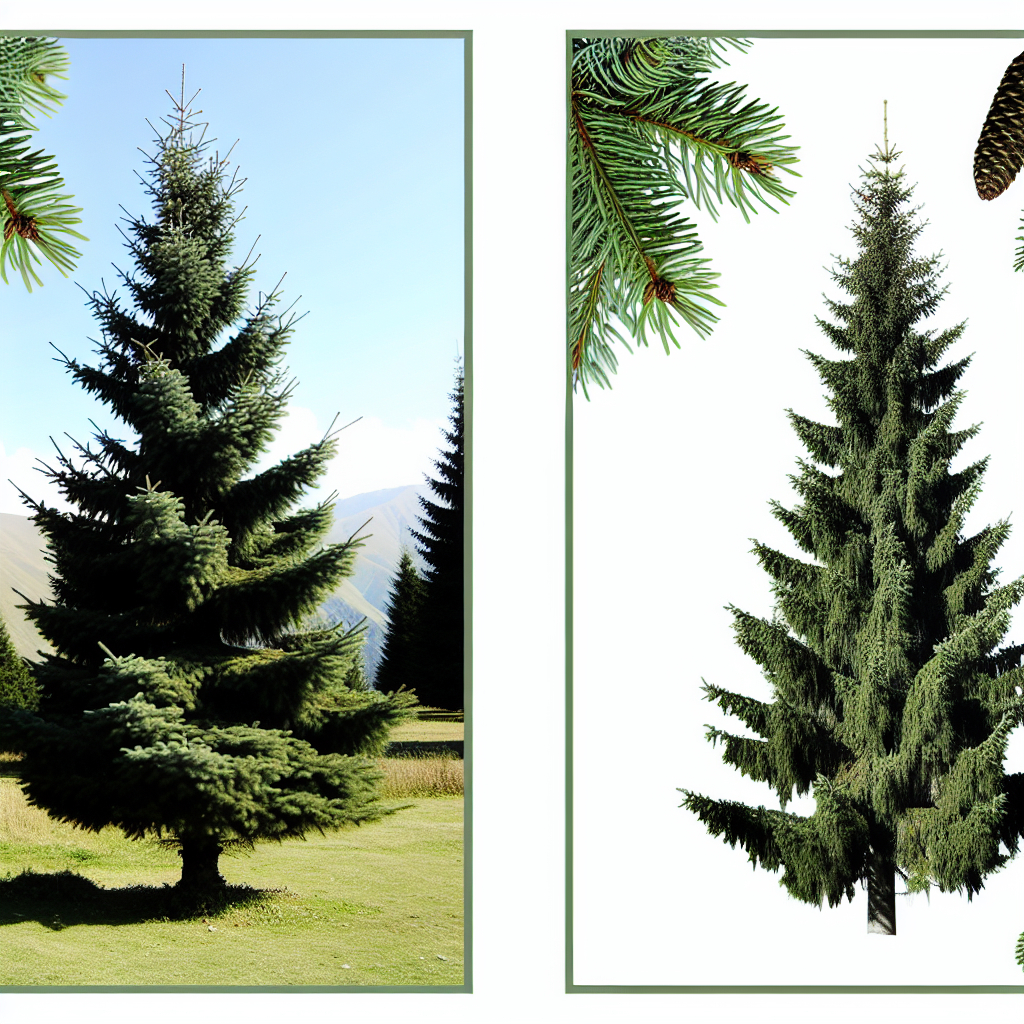Jodła kaukaska czy świerk? Porównanie dla niezdecydowanych