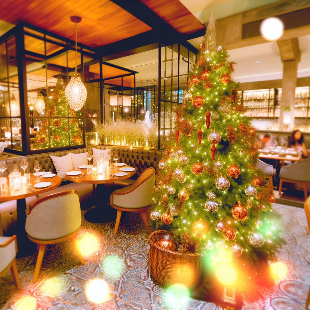 Choinka w restauracji – jak stworzyć przytulny klimat