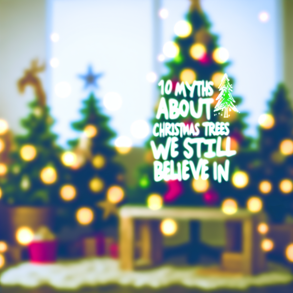10 mitów o choinkach, w które wciąż wierzymy