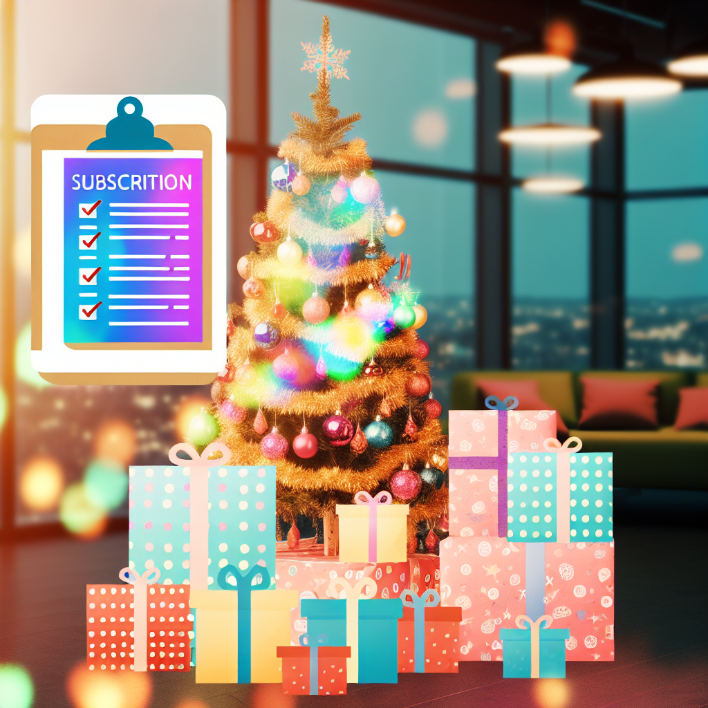 Choinka w firmie – opcje abonamentowe i serwis