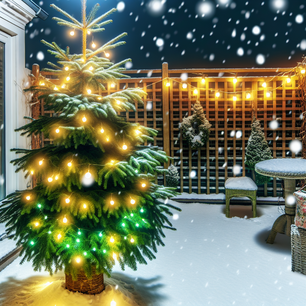 Choinka na taras zimowy – odporność i pielęgnacja