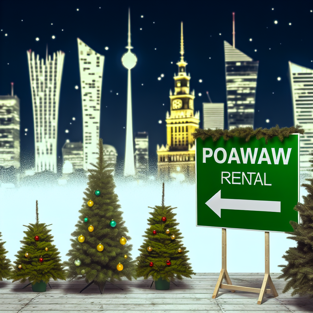 Wynajem choinek w Warszawie – na czym polega usługa?