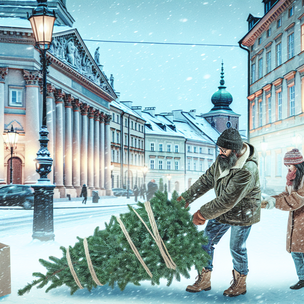 Jak pozbyć się choinki po świętach w Warszawie?