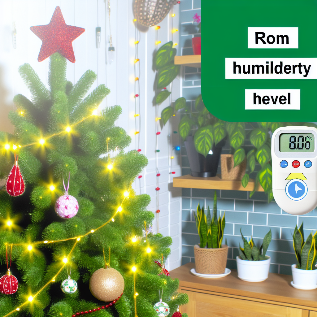 Choinka a wilgotność powietrza – proste triki