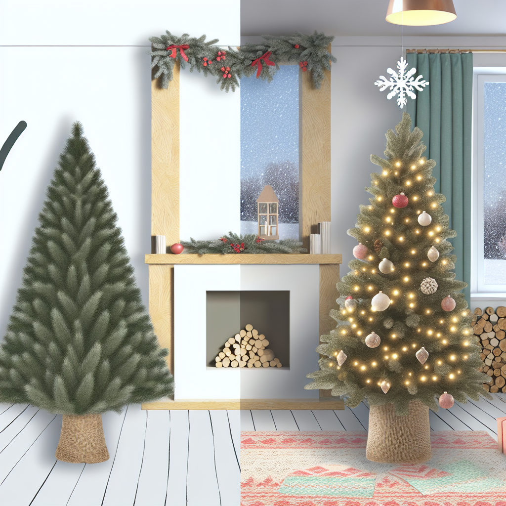 Jak wybrać idealny kształt choinki – stożek czy rozłożysta?