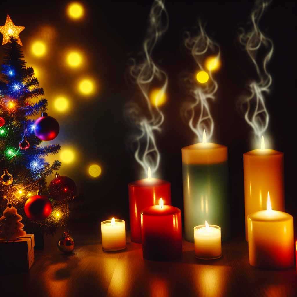 Choinka a świece zapachowe – duet idealny czy konflikt?