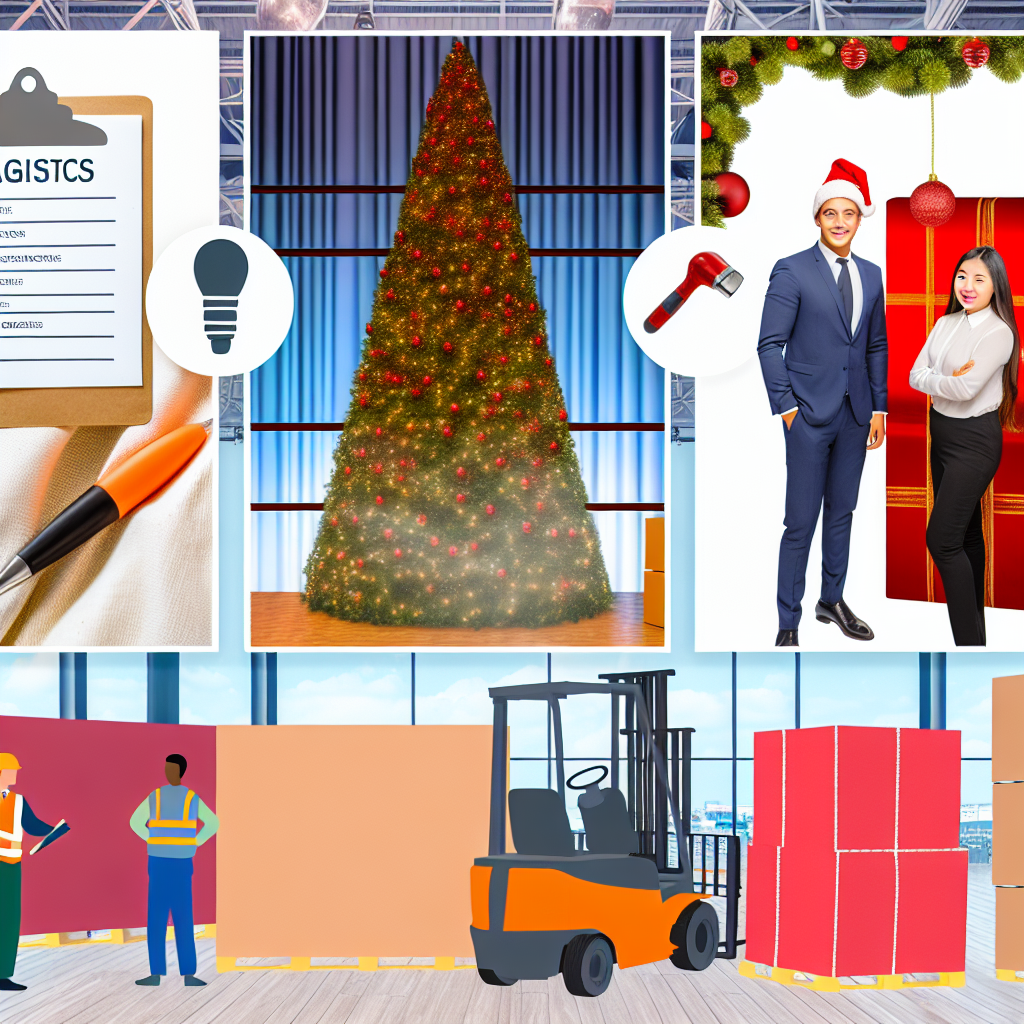 Choinka na event – logistyka, montaż, demontaż