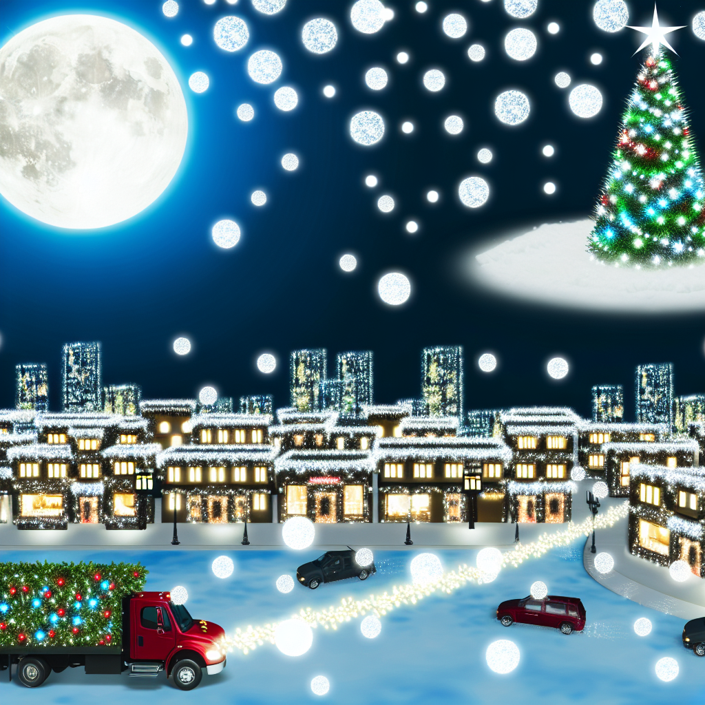 Czy warto zamawiać choinkę nocną dostawą?