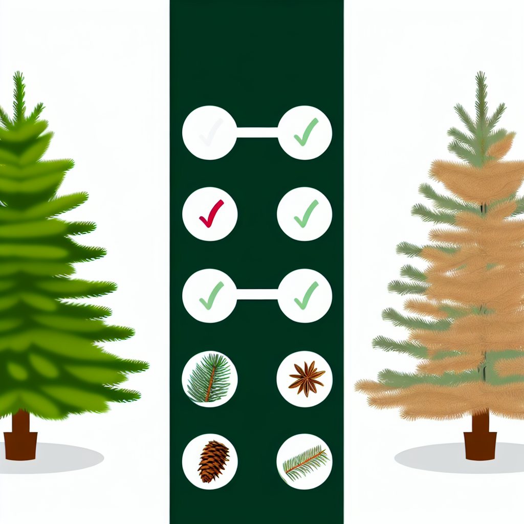 Jak odróżnić świeżą choinkę od przesuszonej?