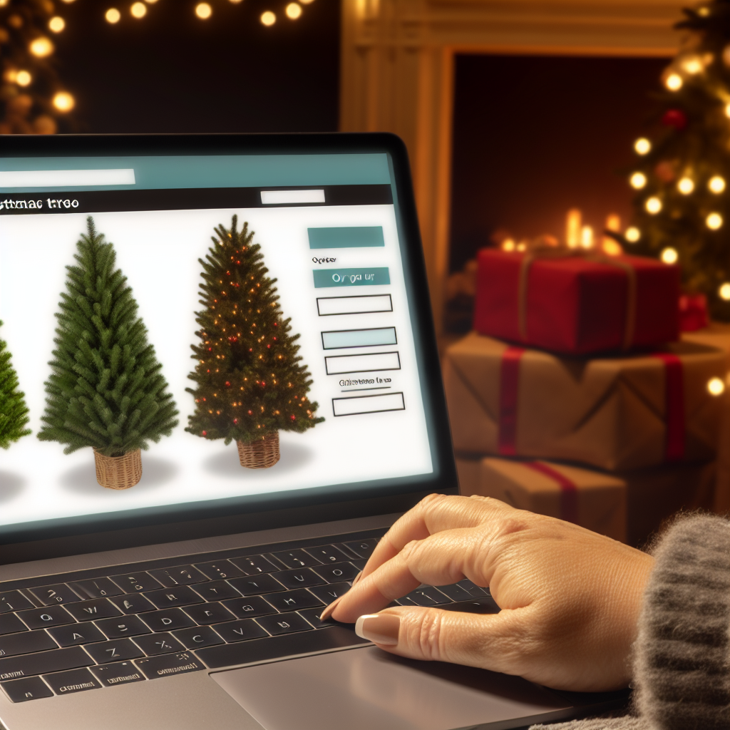 Zamów choinkę online – szybki poradnik krok po kroku