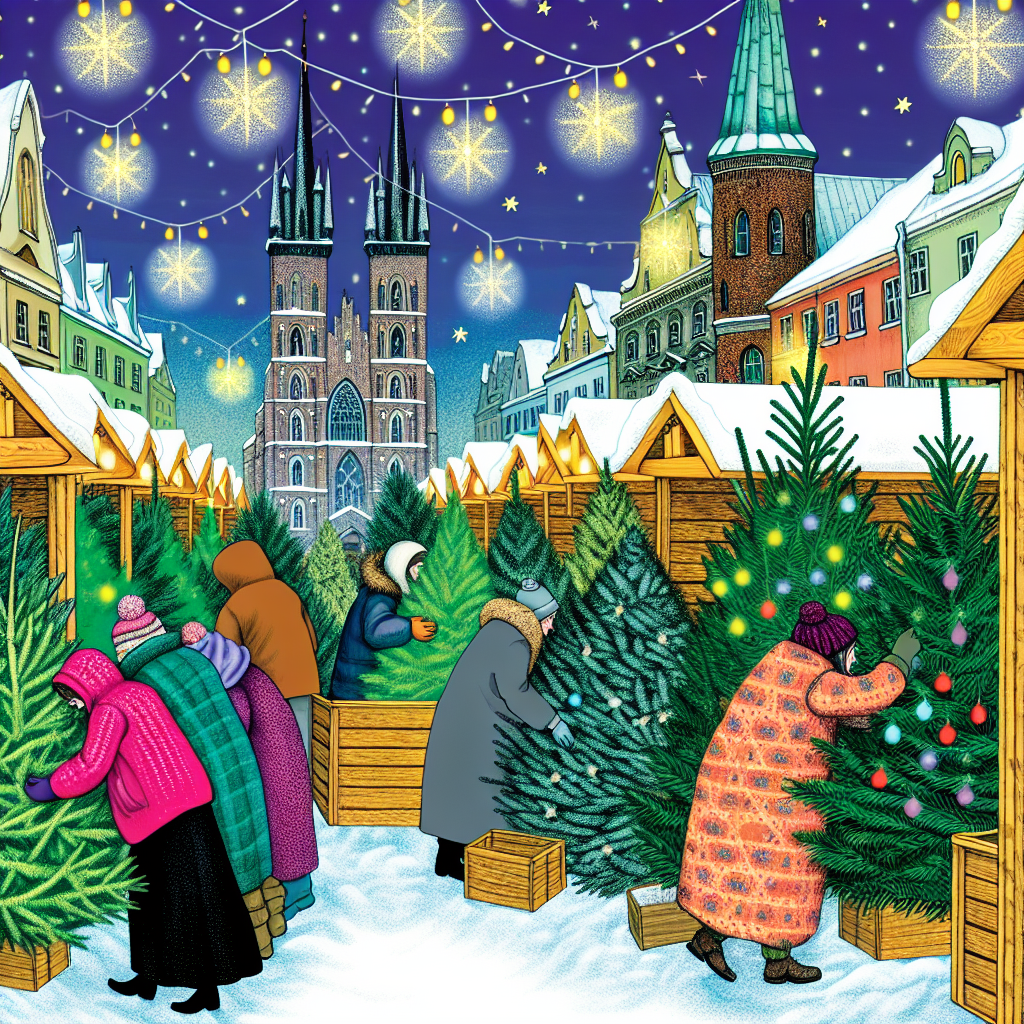 sprzedaż choinek płock