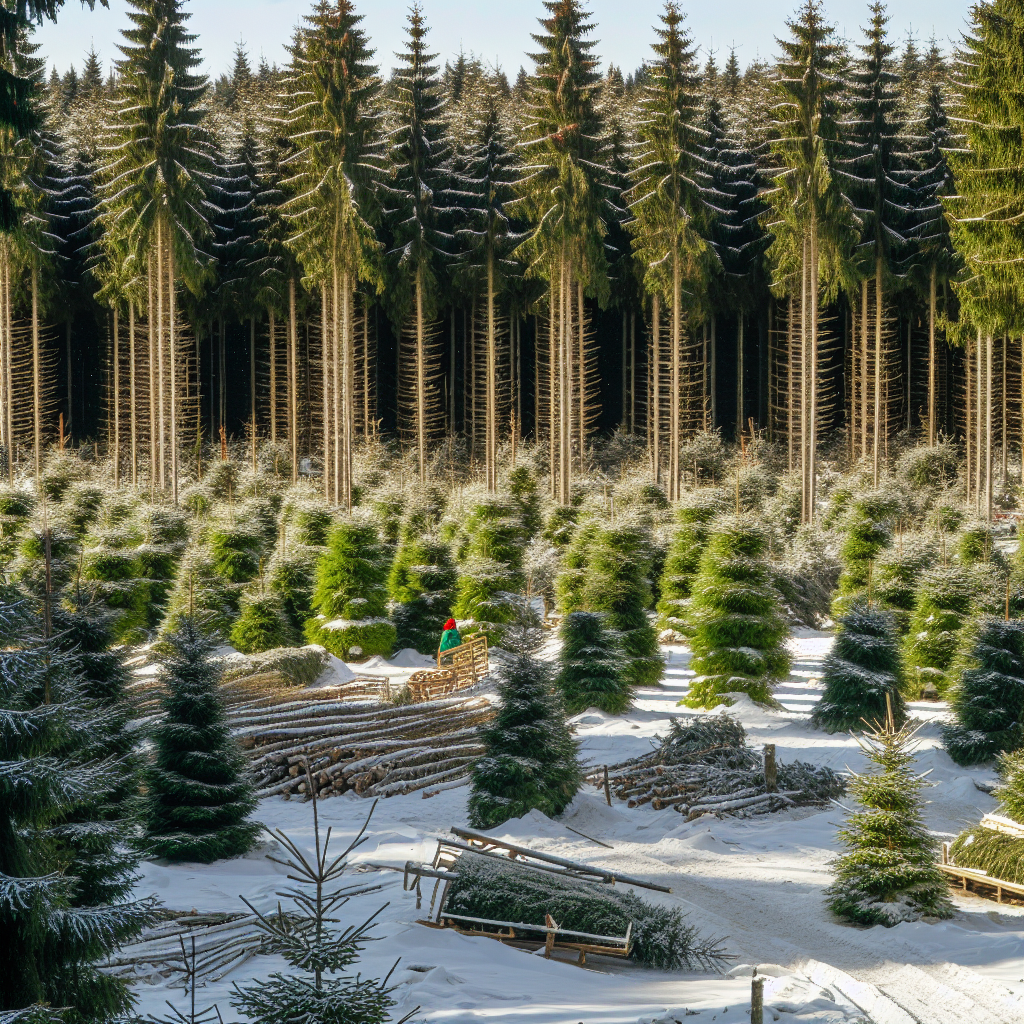 nadleśnictwo dojlidy białystok sprzedaż choinek