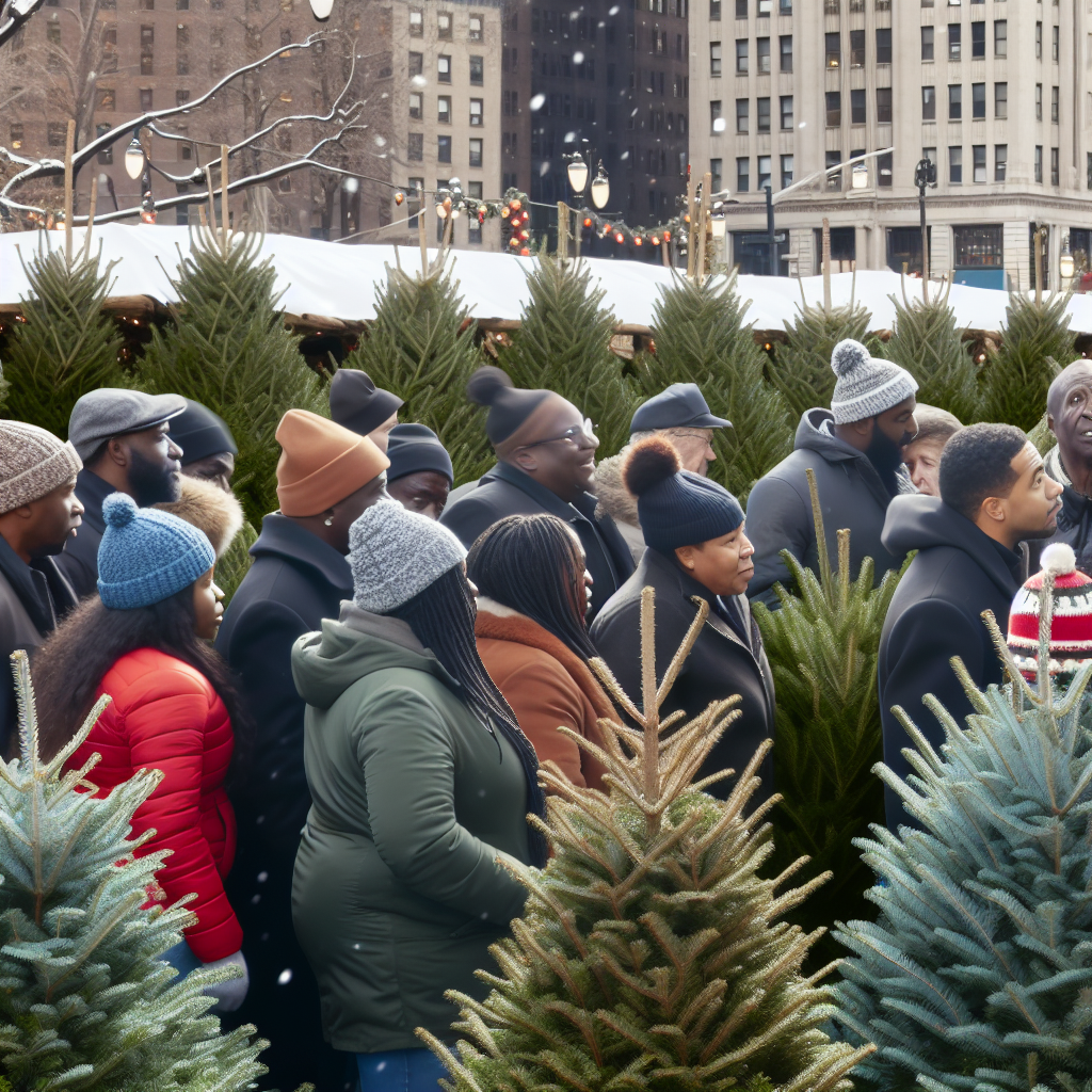 sprzedaż choinek łódzkie
