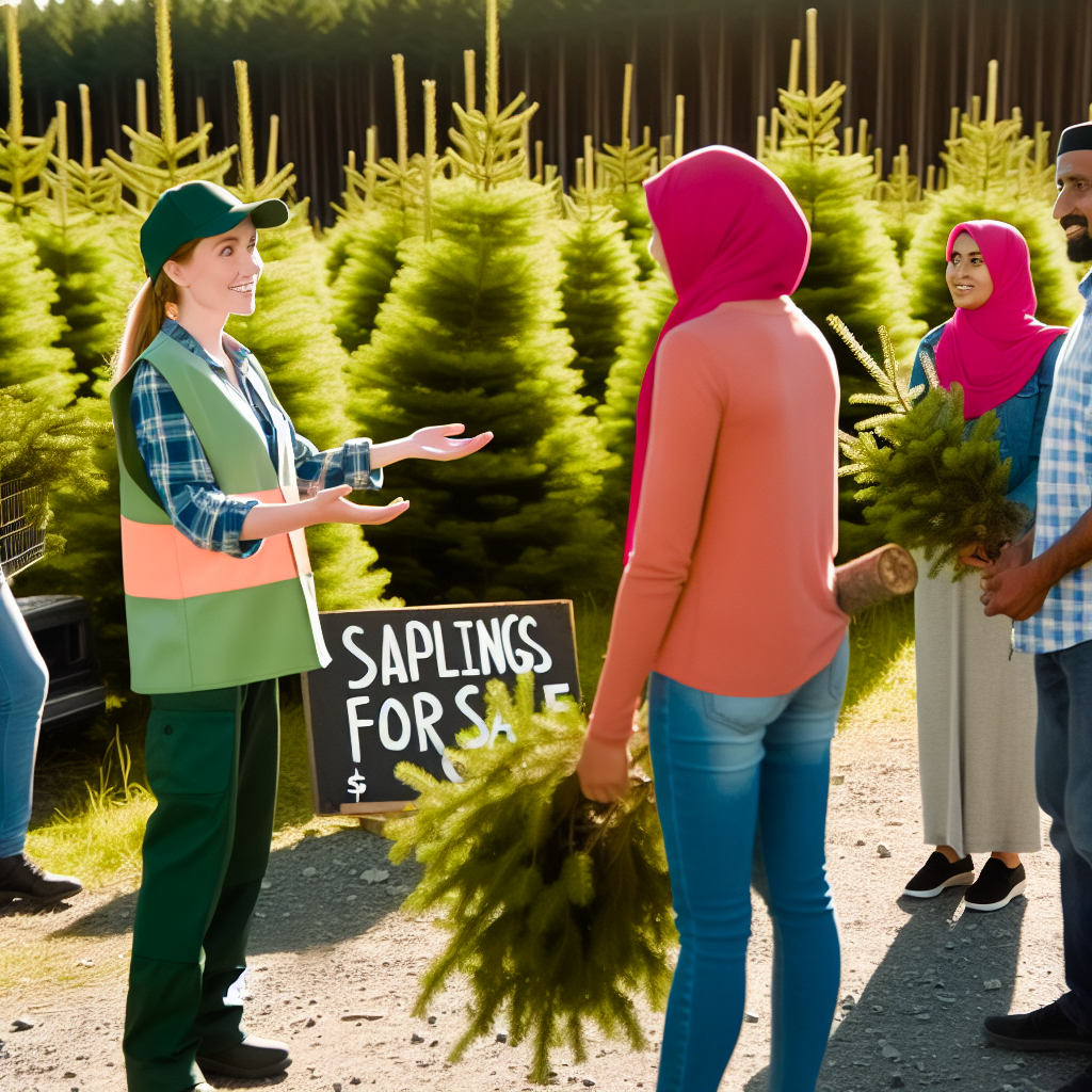 nadleśnictwo kobiór sprzedaż choinek