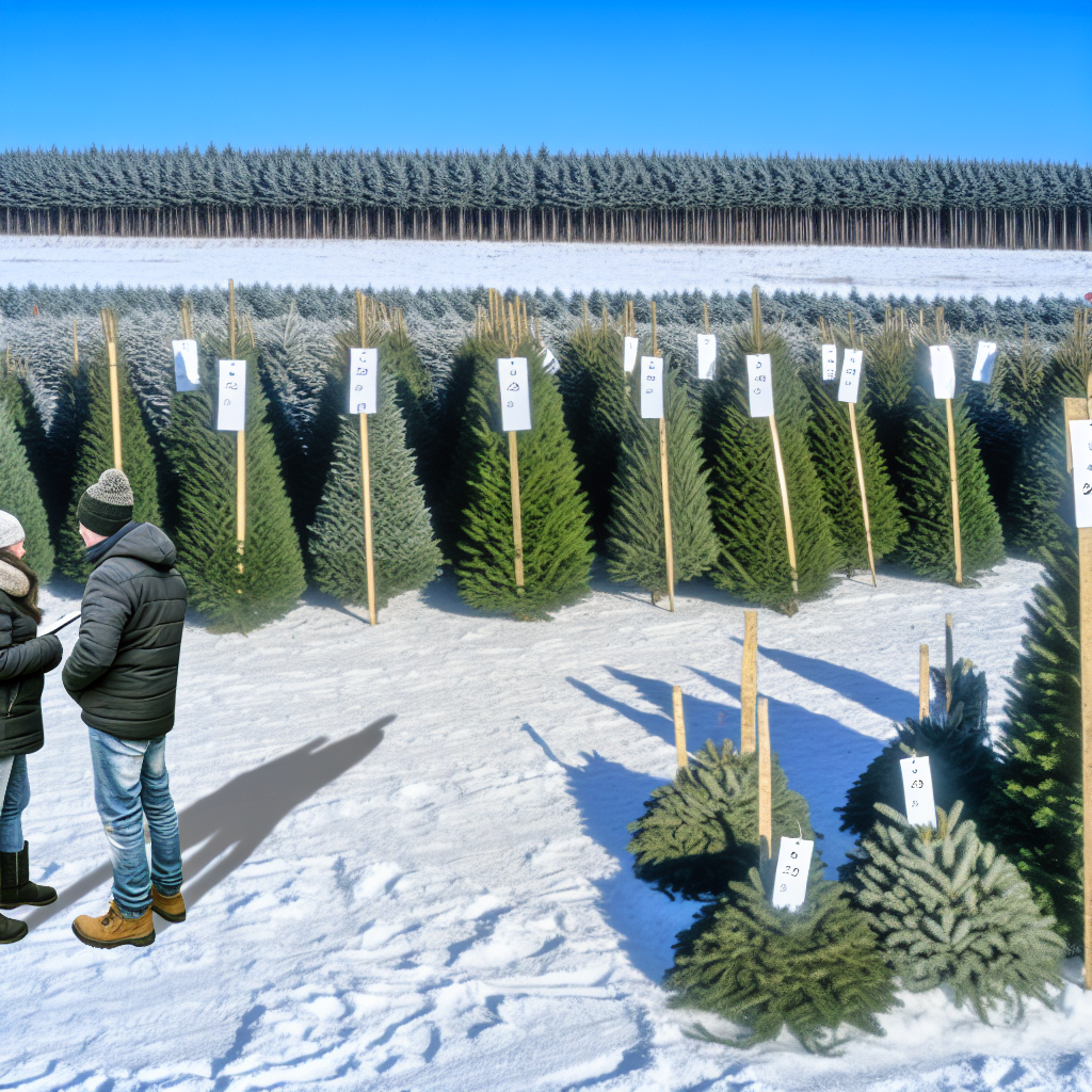 sprzedaż hurtowa choinek dolnośląskie