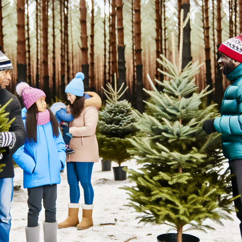 nadleśnictwo olsztyn sprzedaż choinek