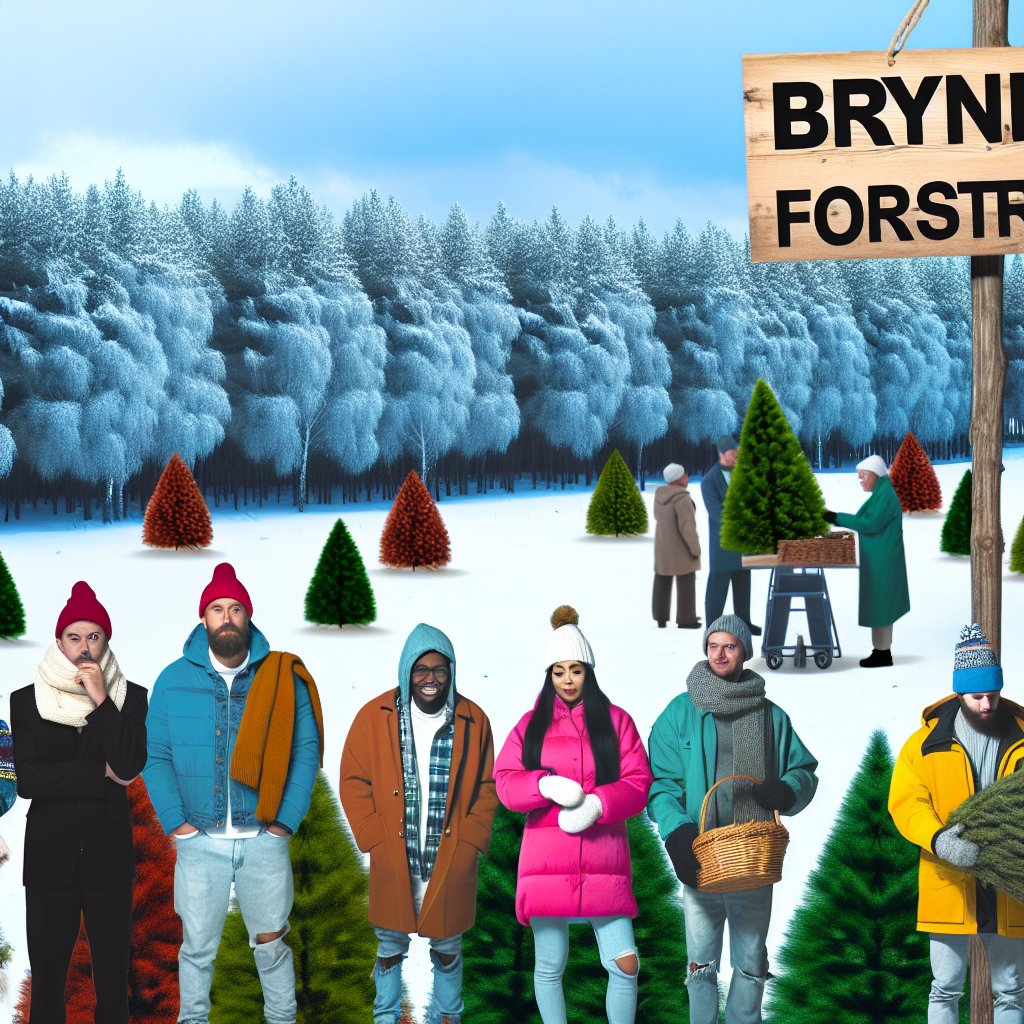 nadleśnictwo brynek sprzedaż choinek