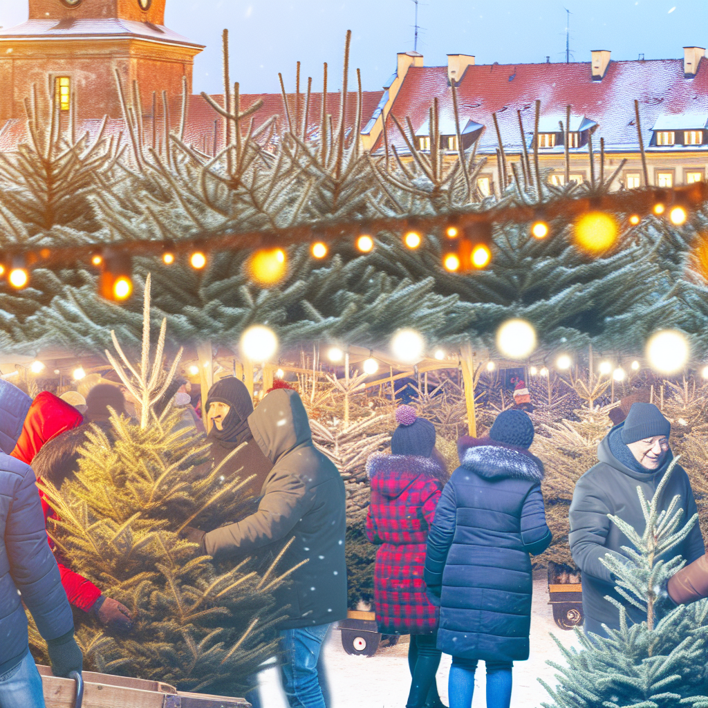 sprzedaż choinek katowice