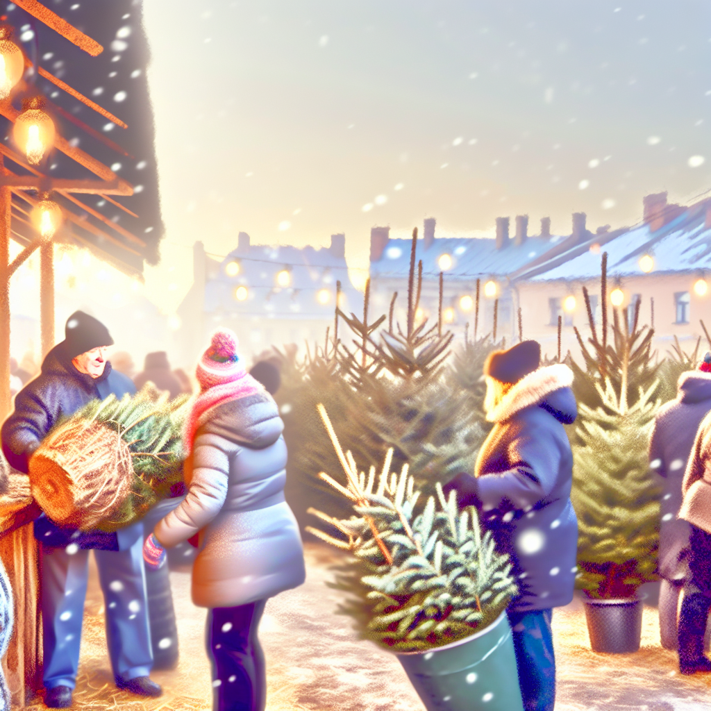 sprzedaż choinek pomorskie