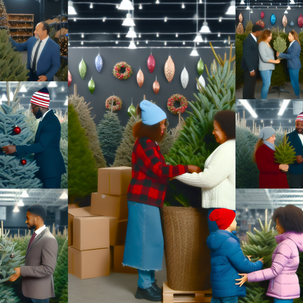 punkty sprzedaży choinek