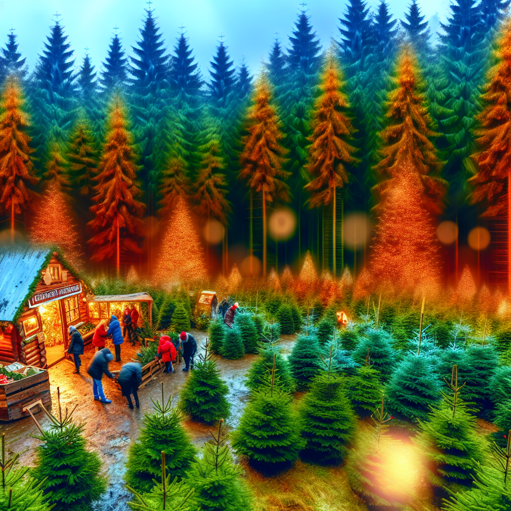 sprzedaż choinek nadleśnictwo wejherowo