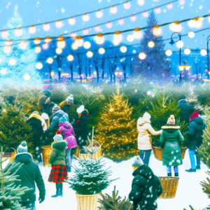 sprzedaż żywych choinek warszawa