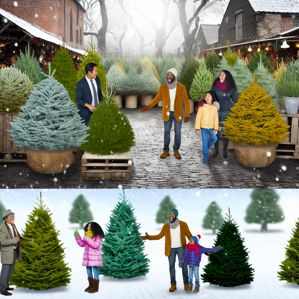 sprzedaż choinek zamość