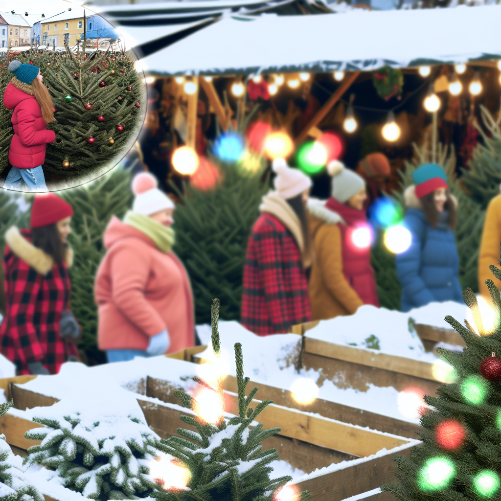 sprzedaż choinek śląskie