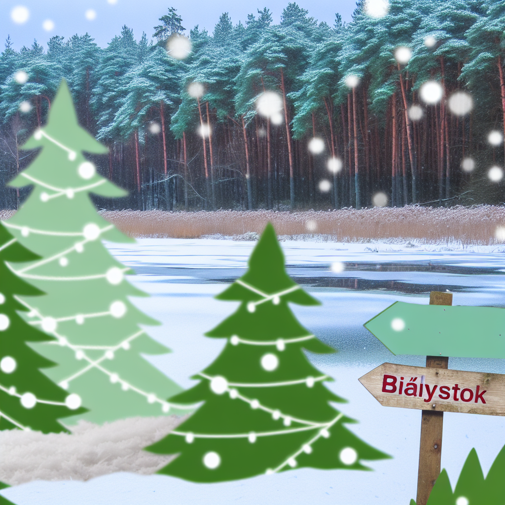 sprzedaż choinek nadleśnictwo białystok