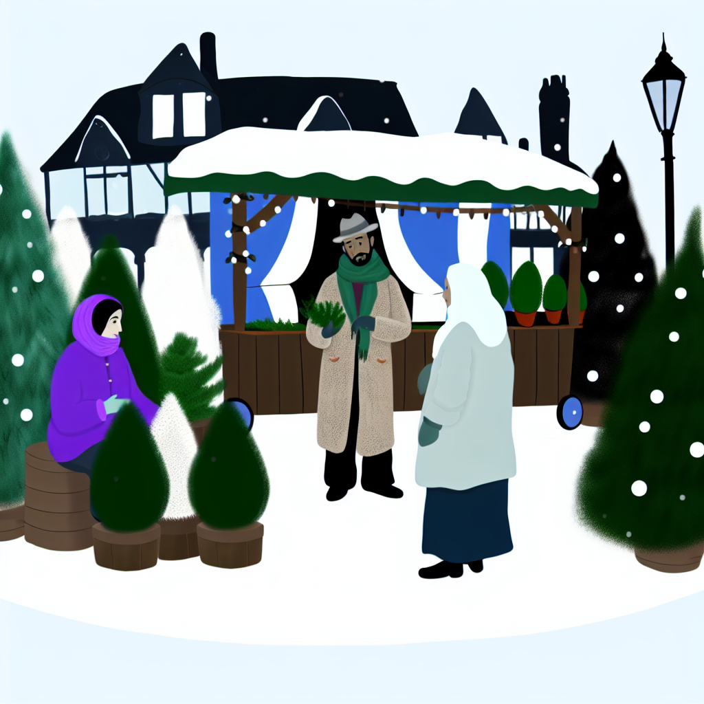 sprzedaż choinek trzebnica