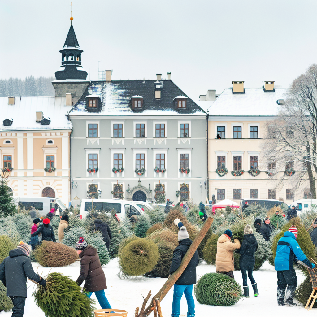 sprzedaż choinek jelenia góra