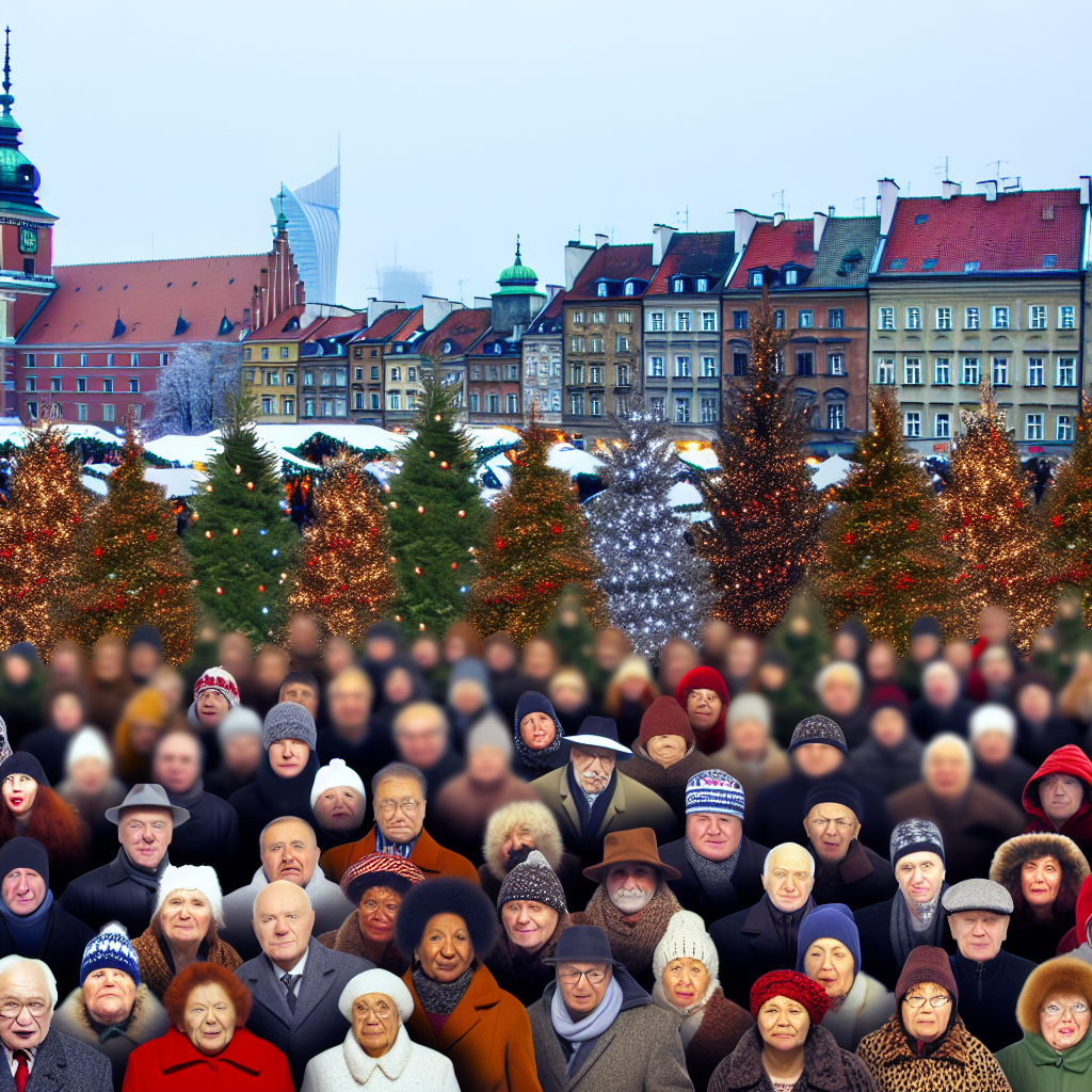 sprzedaż choinek w warszawie