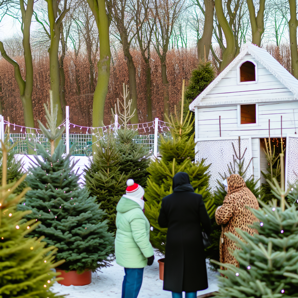 sprzedaż choinek gdynia