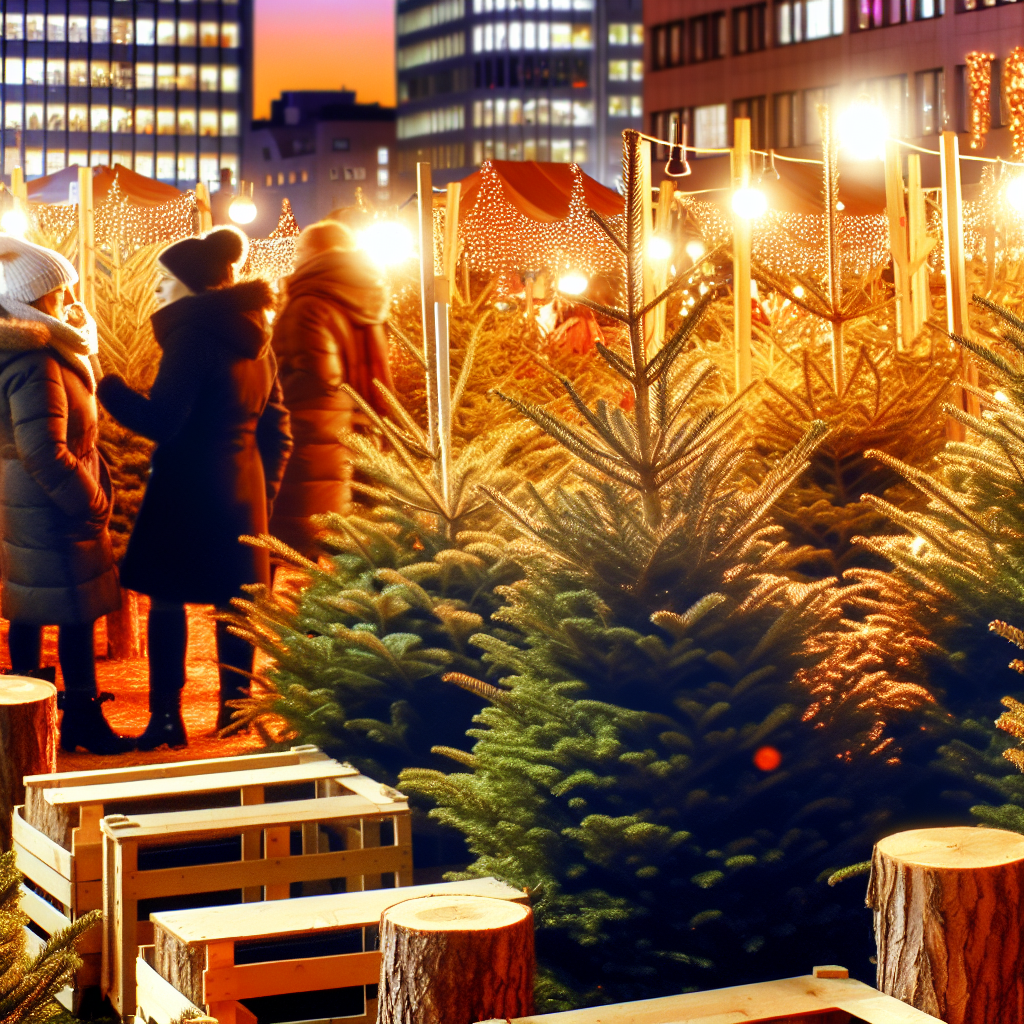 punkty sprzedaży choinek szczecin