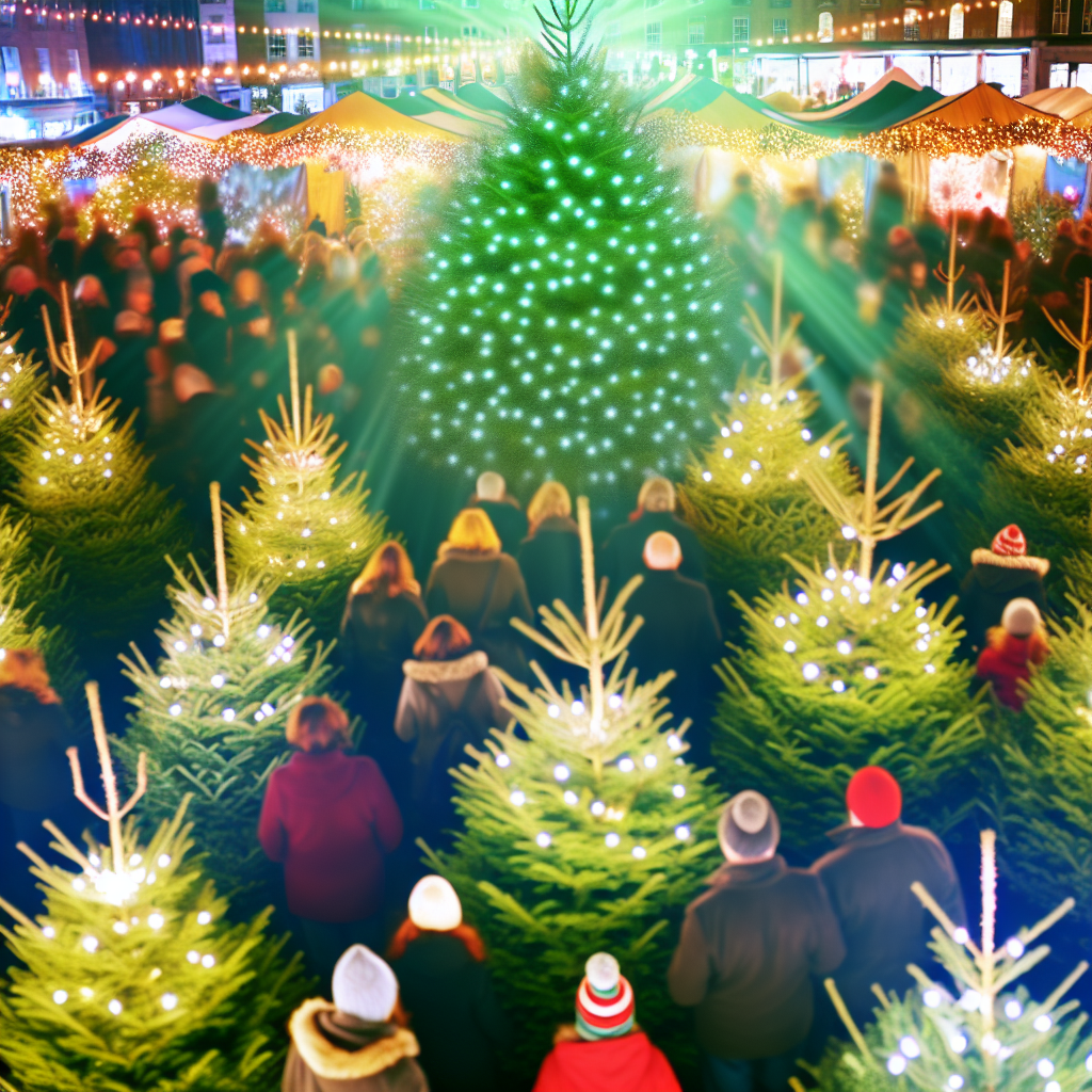 sprzedaż choinek konin