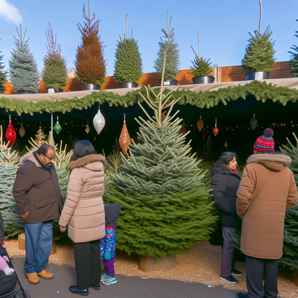 żywe choinki na sprzedaż
