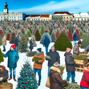 sprzedaż choinek biała podlaska
